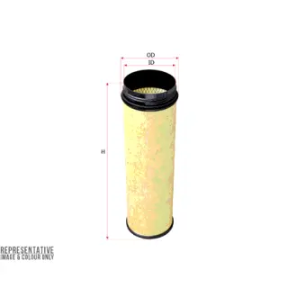 Фильтр воздушный, элемент, круглый SAKURA A26360