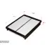 Air filter. Фильтр воздушный SAKURA A28990 (фото 1)