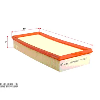 Air filter. Фильтр воздушный SAKURA A3002