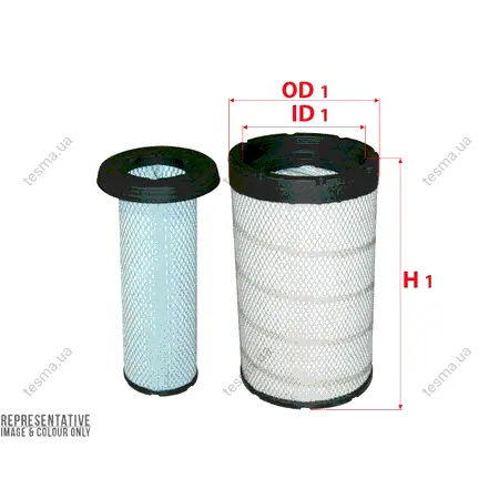 air filter, set. фильтр воздушный, набор SAKURA A38230S - фото 1