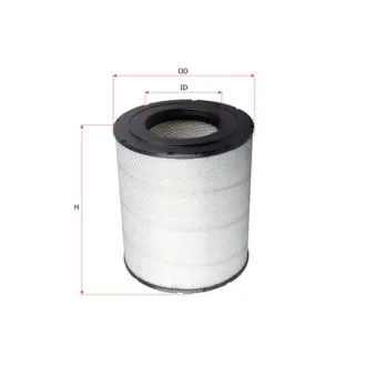 Air filter, primary. Фильтр воздушный, основной SAKURA A5023