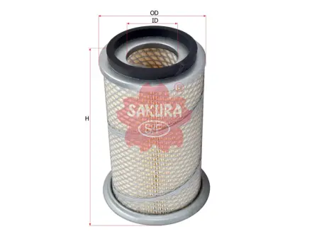Air filter, primary. Фильтр воздушный, основной SAKURA A5121