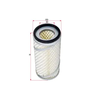 Air filter, primary. Фильтр воздушный, основной SAKURA A5412