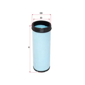 Фильтр воздушный, запасный. Фільтр повітряний, вторинний. Air filter, by-pass SAKURA A5538