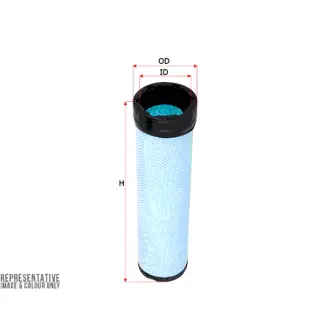 Air filter, by-pass. Фильтр воздушный, запасный SAKURA A5540