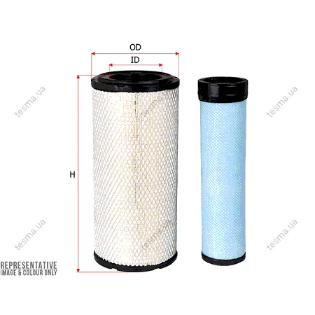Air filter, Set. Фильтр воздушный, набор SAKURA A5541S (фото 1)