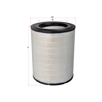 Air filter, primary. Фильтр воздушный, основной SAKURA A5593