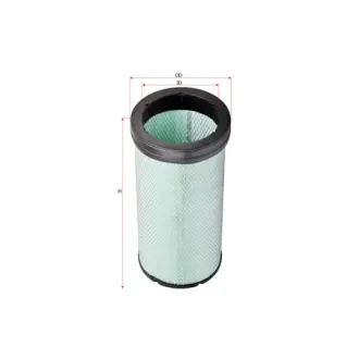 Air filter, by-pass. Фильтр воздушный, запасный SAKURA A5594
