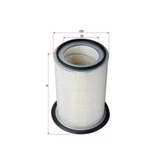Air filter, primary. Фильтр воздушный, основной SAKURA A5614