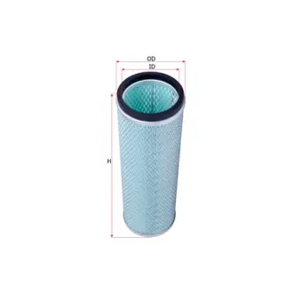 Air filter, by-pass. Фильтр воздушный, запасный SAKURA A5635