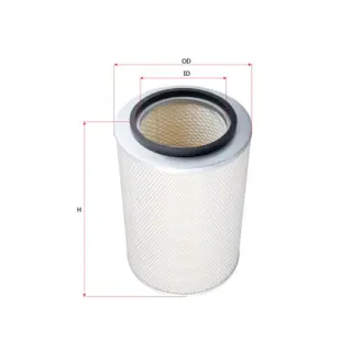 Air filter, primary. Фильтр воздушный, основной SAKURA A6006