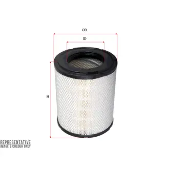 Air filter, primary. Фильтр воздушный, основной SAKURA A6020M
