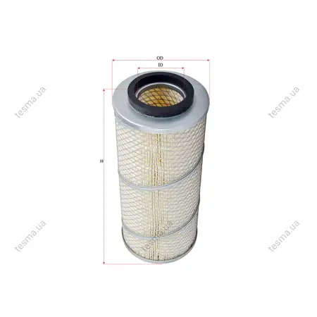 Air filter, primary. Фильтр воздушный, основной SAKURA A6201 (фото 1)