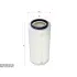 Air filter, primary. Фильтр воздушный, основной SAKURA A6211 (фото 1)