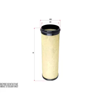 Air filter, by-pass. Фильтр воздушный, запасный SAKURA A6224
