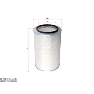 Air filter, primary. Фильтр воздушный, основной SAKURA A6804