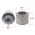 Air filter, primary. Фильтр воздушный, основной SAKURA A6811 (фото 1)