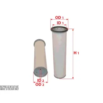 Фильтр воздушный, элемент, круглый SAKURA A7102