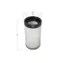 Air filter, primary. Фильтр воздушный, основной SAKURA A71360 (фото 2)