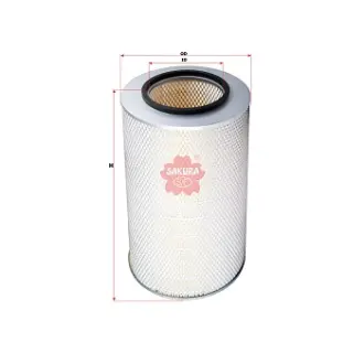 Air filter, primary. Фильтр воздушный, основной SAKURA A7613