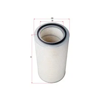 Air filter, primary. Фильтр воздушный, основной SAKURA A7979
