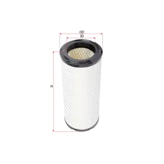 Фильтр воздушный, основной. Фільтр повітряний, первинний. Air filter, primary SAKURA A8505