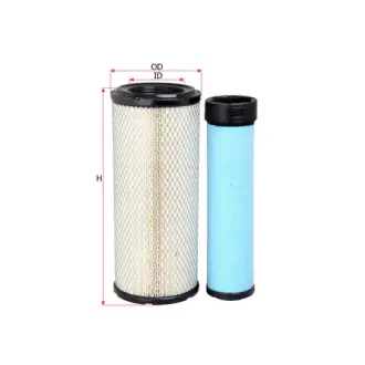 Air filter, set. Фильтр воздушный, набор SAKURA A8506S