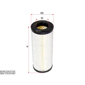 Air filter, primary. Фильтр воздушный, основной SAKURA A8609