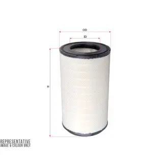 Air filter, primary. Фильтр воздушный, основной SAKURA A8665M
