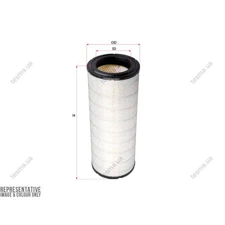 Air filter, primary. Фильтр воздушный, основной SAKURA A8725 (фото 1)