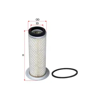 Air filter, primary. Фильтр воздушный, основной SAKURA A8729