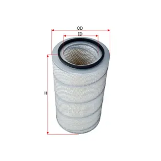 Air filter, primary. Фильтр воздушный, основной SAKURA A89050