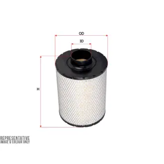 Фильтр воздушный, фитинг, круглый SAKURA AH5501