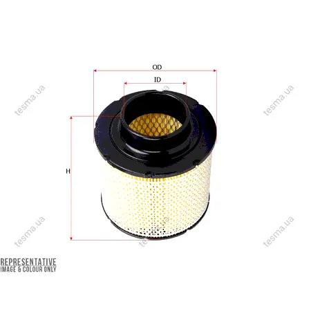 Air filter. Фильтр воздушный SAKURA AH6833 (фото 1)