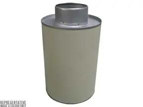 Фильтр воздушный, фитинг, круглый SAKURA AH71010