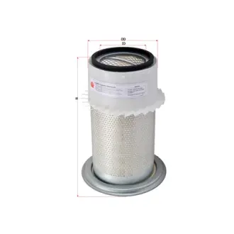 Air filter, finned. Фильтр воздушный с крыльчаткой SAKURA AS2212