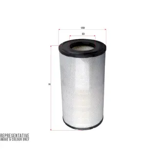 Air filter, primary. Фильтр воздушный, основной SAKURA AS5102