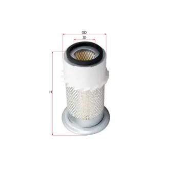 Air filter, finned. Фильтр воздушный с крыльчаткой SAKURA AS5644