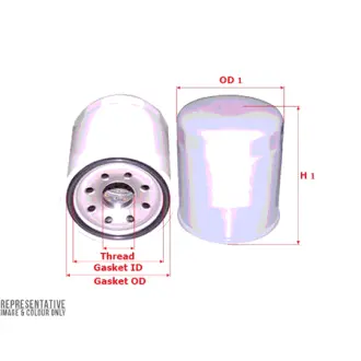 Oil filter, Spin-On. Фильтр масляный, накручиваемый SAKURA C15671