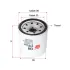 Oil filter, Spin-On. Фильтр масляный, накручиваемый SAKURA C1823 (фото 3)