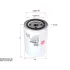 Oil filter, Spin-On. Фильтр масляный, накручиваемый SAKURA C6213 (фото 1)