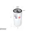 Oil filter, Spin-On. Фильтр масляный, накручиваемый SAKURA C7942 (фото 1)