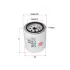 Фильтр масляный, накручивающийся, картридж SAKURA C8800 (фото 2)
