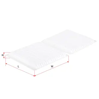 Cabin air filter, element. Фильтр салона, кондиционера, воздушный, элемент SAKURA CA13010