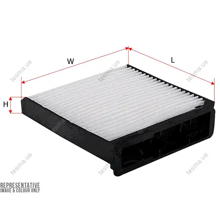 Cabin air filter. Фильтр воздушный салона SAKURA CA1806 (фото 1)