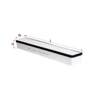 Cabin air filter, element. Фильтр салона, кондиционера, воздушный, элемент SAKURA CA43010