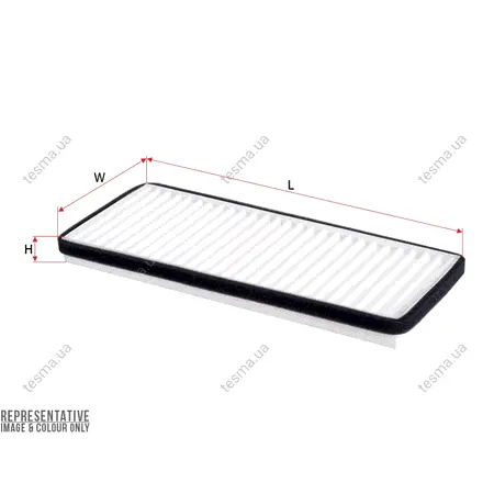 Cabin air filter. Фильтр воздушный салона SAKURA CA84010 (фото 1)