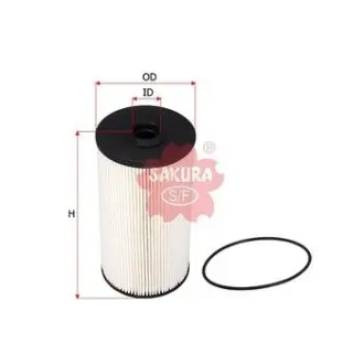 Fuel filter, cartridge. Фильтр топливный, вставка SAKURA EF15130