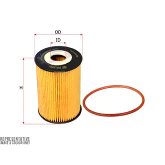 Oil filter, cartridge. Фильтр масляный, вставка SAKURA EO1801
