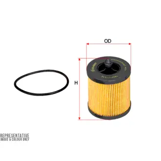 Oil filter, cartridge. Фильтр масляный, вставка SAKURA EO6507